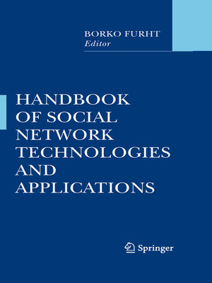 cover image of Handbook of Social Network Technologies and Applications